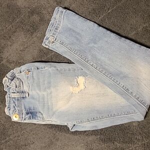 Girls distressed jeans